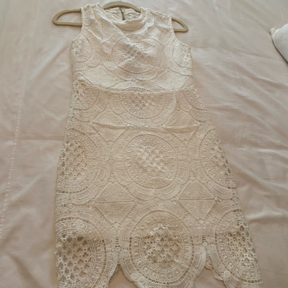 White lace dress brand new
